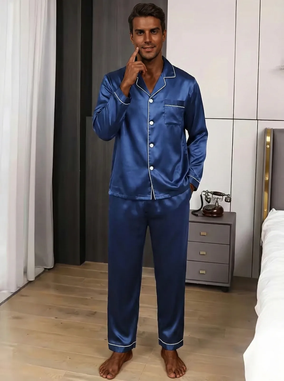 Pyjama manche longue vue 3